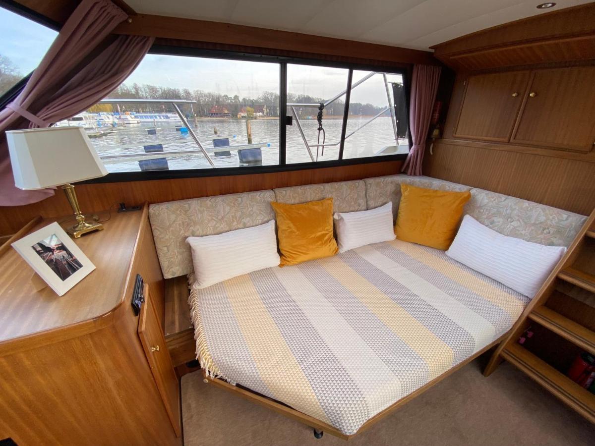 Luxusurlaub Auf Der Amavida Yacht / Scharmuetzelsee Bad Saarow-Pieskow Exterior foto